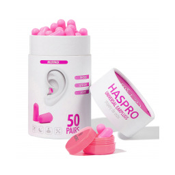 Haspro Tube Pink Stopery do Uszu 50 Par