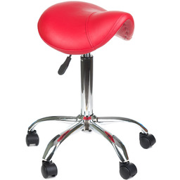 Taboret kosmetyczny BD-9909 Czerwony