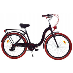 Rower Dallas Składak Alu 28'' 7spd - czarny