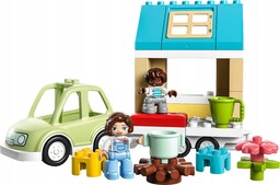 Lego Duplo Samochód Domek na kółkach Figurki Dom