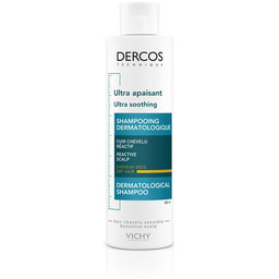 VICHY DERCOS Szampon kojący włosy suche, 200ml