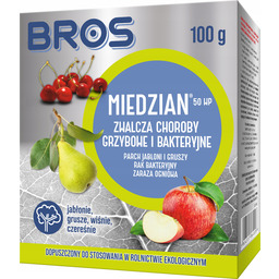 Środek grzybobójczy i bakteriobójczy Miedzian 50 WP Bros