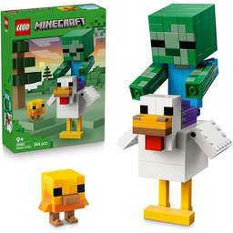 LEGO Minecraft Kurzy jeździec 21582 Kolekcjonerskie figurki, zabawka