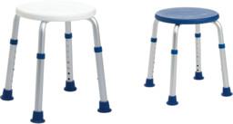 Taboret prysznicowy - okrągły - komfort i stabilność
