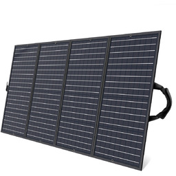 Choetech ładowarka solarna turystyczna składana 160W czarna (SC010)