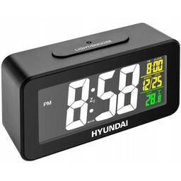 Radiobudzik Hyundai Ac322B Czarny