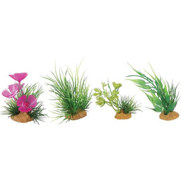 ZOLUX Dekoracje roślinne mix x 4 szt. zestaw