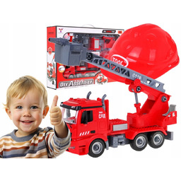 interaktywny Wóz Strażacki kask Zestaw Małego Strażaka zmienny