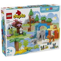 LEGO Duplo Town Rodziny dzikich zwierząt 3w1 10446