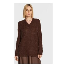 Marella Sweter Colla 33660829 Brązowy Relaxed Fit