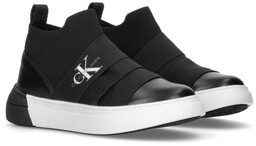 Sneakersy damskie ze skarpetą Calvin Klein V3X9-80732-1464999 37
