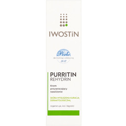 Iwostin Purritin Rehydrin Krem Nawilżający Kojąco-Zmiękczający 40 ml