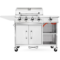 KOLER Grill gazowy Relish v3 Srebrny 16 kW
