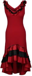 Sukienka FSU102 CZERWONY