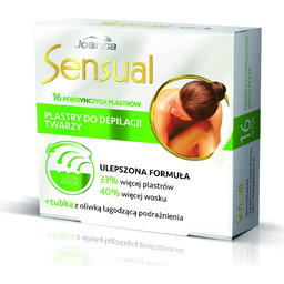 Joanna Sensual Plastry do depilacji twarzy włosy mocne