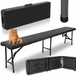 Ławka Cateringowa Składana Ogrodowa Turystyczna Walizka 183 x