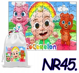 Puzzle 110 El. Układanka Prezent Mały Aniołek Jj