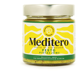 Włoskie Pesto Pistacjowe 190 g - Meditero