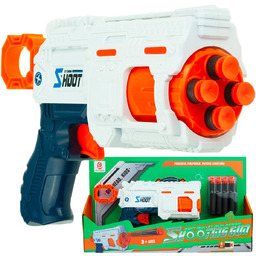 Pistolet Wyrzutnia Strzałek Na Piankowe Strzałki + 8