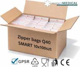 Woreczki strunowe 120x180 SMART Q40/1000szt