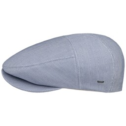 Slate Flat Cap by Bailey 1922, jasnoniebieski, cm