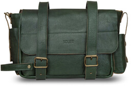 Skórzana torba rowerowa na kierownicę / ramę SR02