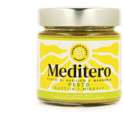 Włoskie Pesto z Bazylią i Migdałami 190 g