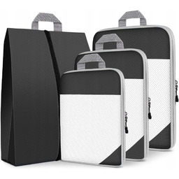 TORBY KOMPRESYJNE DO PAKOWANIA UBRAŃ ORGANIZERY PODRÓŻNE x3