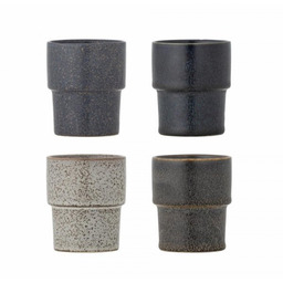 Bloomingville EWAN Kubek 150 ml - Zestaw 4