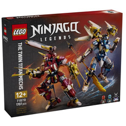 LEGO Ninjago Bliźniacze tytanowe mechy 71870