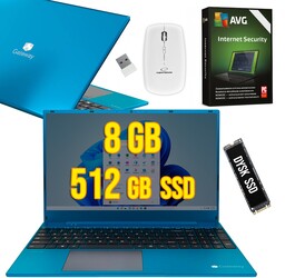 Niebieski Acer Gateway Ryzen7/512/15,6 Fhd W11 Avg