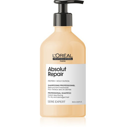 Loreal Absolut Repair, szampon regenerujący włosy uwrażliwione, 500ml