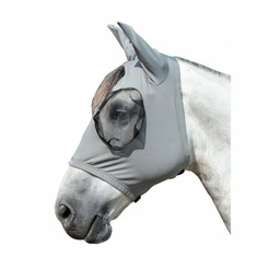 Moskitiera dla konia Hkm Elastic z uszami elastyczna