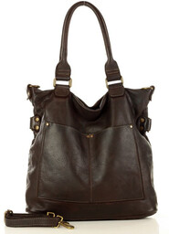 Torebka damska brązowa MARCO MAZZINI v7e