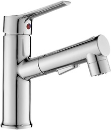 KUCHINOX BQT 029D Bateria umywalkowa stojąca chrom