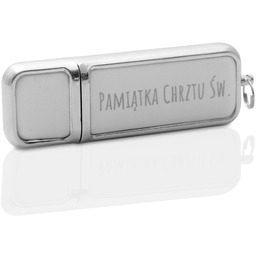 Biały Pendrive Chrzest Święty (16GB)