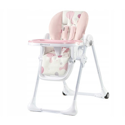 Krzesełko do karmienia Kinderkraft Yummy Różowy