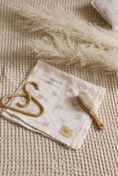 Muślinowy otulacz dla noworodka w kwiaty "Boho flowers"