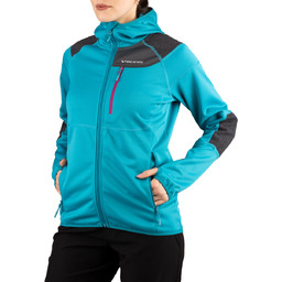 Viking, Bluza turystyczna damska Yosemite Lady, 720/24/1232/7046, Turkusowa,