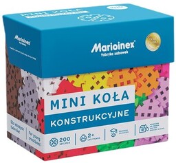 MARIOINEX Klocki elastyczne Mini Waffle Koła elastyczne 904121