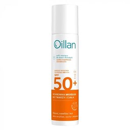 Oillan Ochronna mgiełka do twarzy i ciała SPF50+,