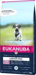 EUKANUBA Puppy&Junior Large Breeds Grain Free 12kg