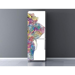 Oedim magnes na lodówkę słoń mandala 200 x