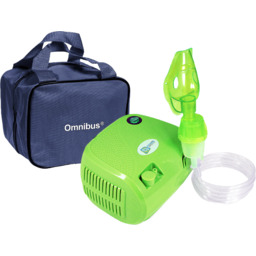 Inhalator nebulizator OMNIBUS BR-CN116 praca ciągła, zielony