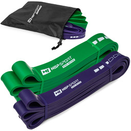 Zestaw 2 gum oporowych 16-57kg