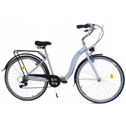 Rower Dallas Składak Alu 26'' 7spd - Biały