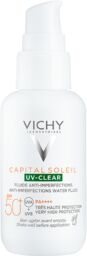 Vichy Capital Soleil UV-Clear, fluid przeciw niedoskonałościom, SPF