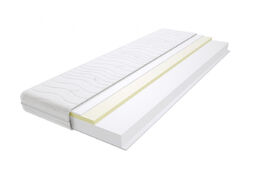 Materac piankowy Rzym 90x190 cm Średnio twardy Visco
