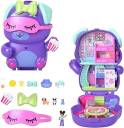 Polly Pocket Pieskowe piżama party Zestaw kompaktowy, 1