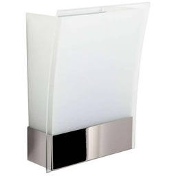 Lindby - Malthe Lampa Ścienna Chrome/Satin White